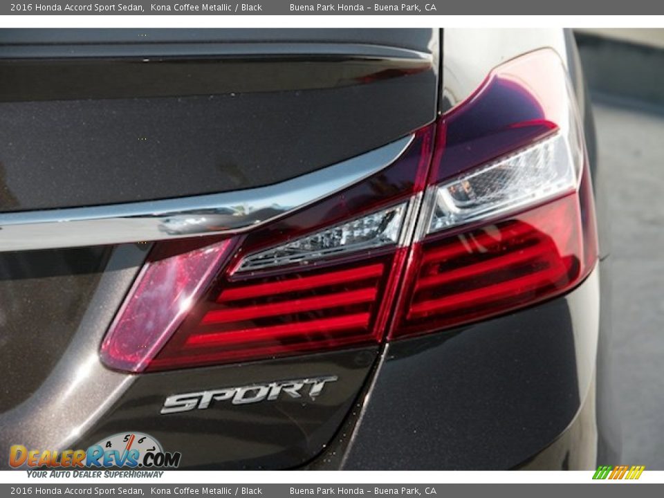 2016 Honda Accord Sport Sedan Kona Coffee Metallic / Black Photo #4