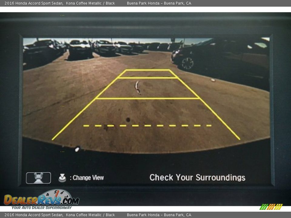 2016 Honda Accord Sport Sedan Kona Coffee Metallic / Black Photo #6