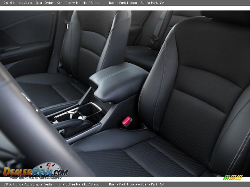 2016 Honda Accord Sport Sedan Kona Coffee Metallic / Black Photo #10