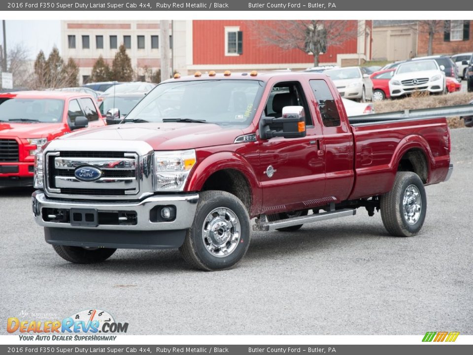Front 3/4 View of 2016 Ford F350 Super Duty Lariat Super Cab 4x4 Photo #1