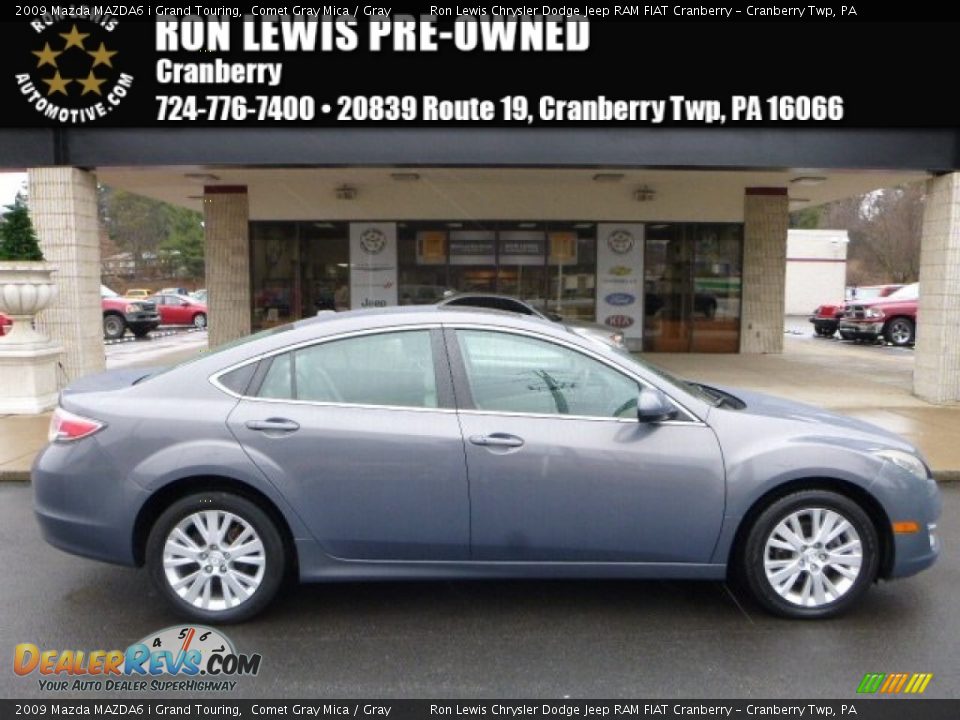 2009 Mazda MAZDA6 i Grand Touring Comet Gray Mica / Gray Photo #1