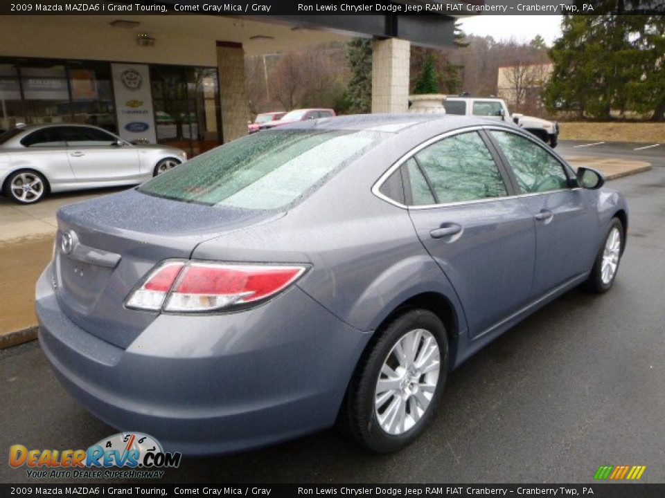 2009 Mazda MAZDA6 i Grand Touring Comet Gray Mica / Gray Photo #2