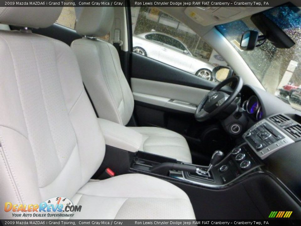 2009 Mazda MAZDA6 i Grand Touring Comet Gray Mica / Gray Photo #5