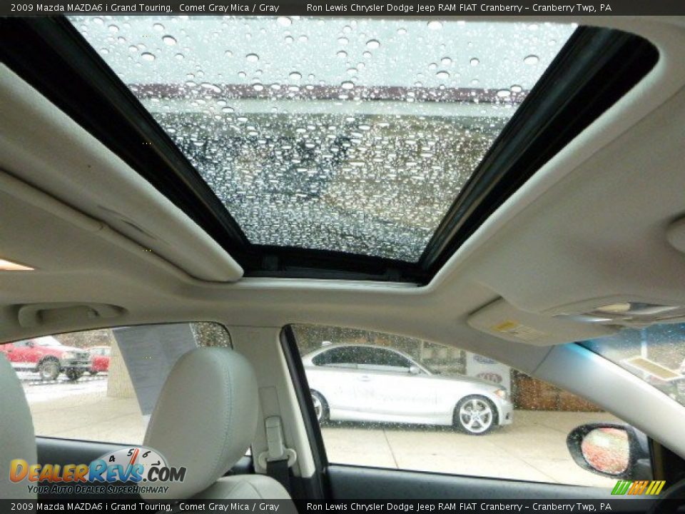 2009 Mazda MAZDA6 i Grand Touring Comet Gray Mica / Gray Photo #7