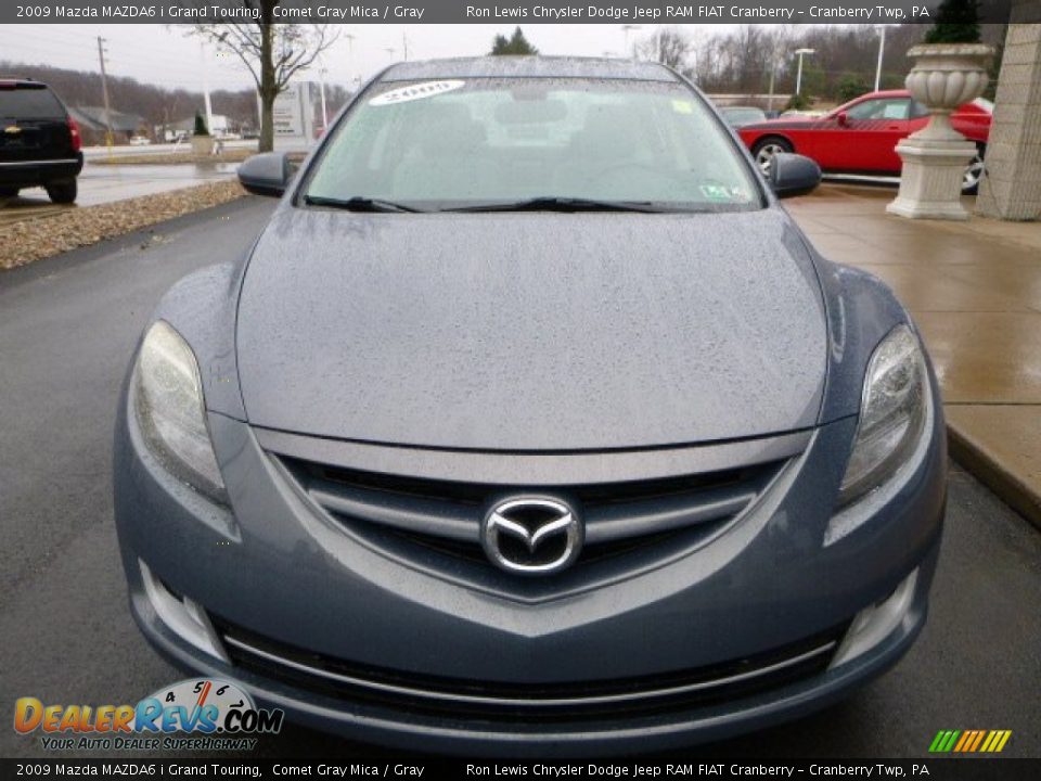 2009 Mazda MAZDA6 i Grand Touring Comet Gray Mica / Gray Photo #9