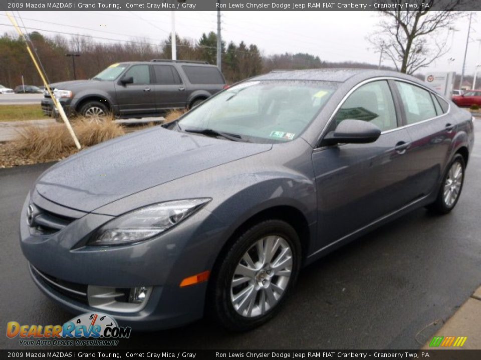 2009 Mazda MAZDA6 i Grand Touring Comet Gray Mica / Gray Photo #10