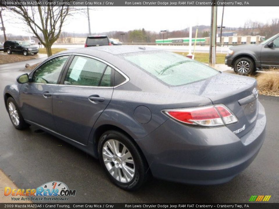 2009 Mazda MAZDA6 i Grand Touring Comet Gray Mica / Gray Photo #12