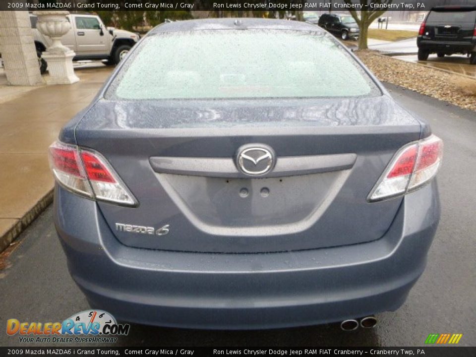 2009 Mazda MAZDA6 i Grand Touring Comet Gray Mica / Gray Photo #13