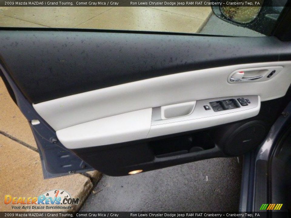 2009 Mazda MAZDA6 i Grand Touring Comet Gray Mica / Gray Photo #14