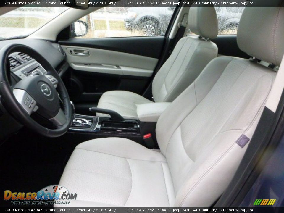 2009 Mazda MAZDA6 i Grand Touring Comet Gray Mica / Gray Photo #15