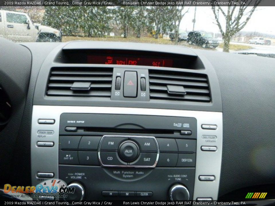 2009 Mazda MAZDA6 i Grand Touring Comet Gray Mica / Gray Photo #18