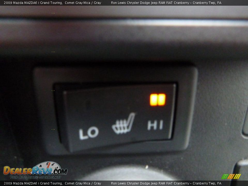 2009 Mazda MAZDA6 i Grand Touring Comet Gray Mica / Gray Photo #19