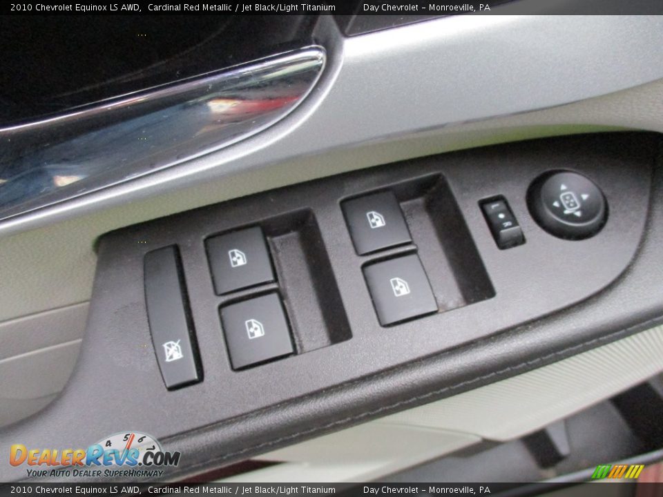 2010 Chevrolet Equinox LS AWD Cardinal Red Metallic / Jet Black/Light Titanium Photo #20