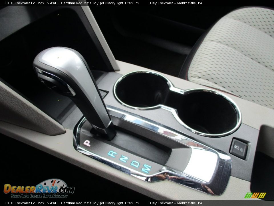 2010 Chevrolet Equinox LS AWD Cardinal Red Metallic / Jet Black/Light Titanium Photo #26