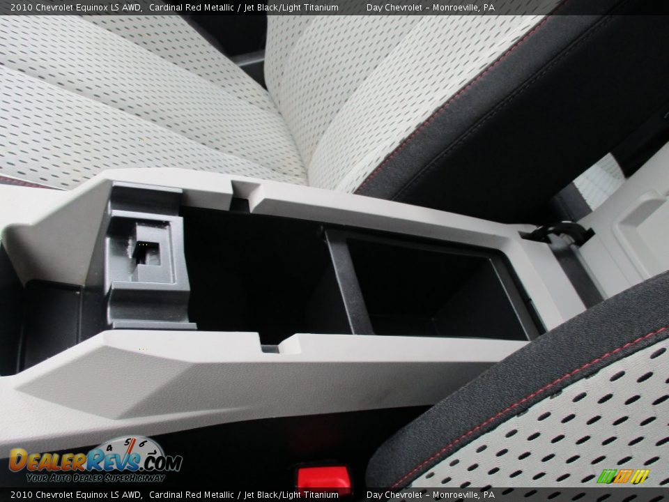 2010 Chevrolet Equinox LS AWD Cardinal Red Metallic / Jet Black/Light Titanium Photo #27