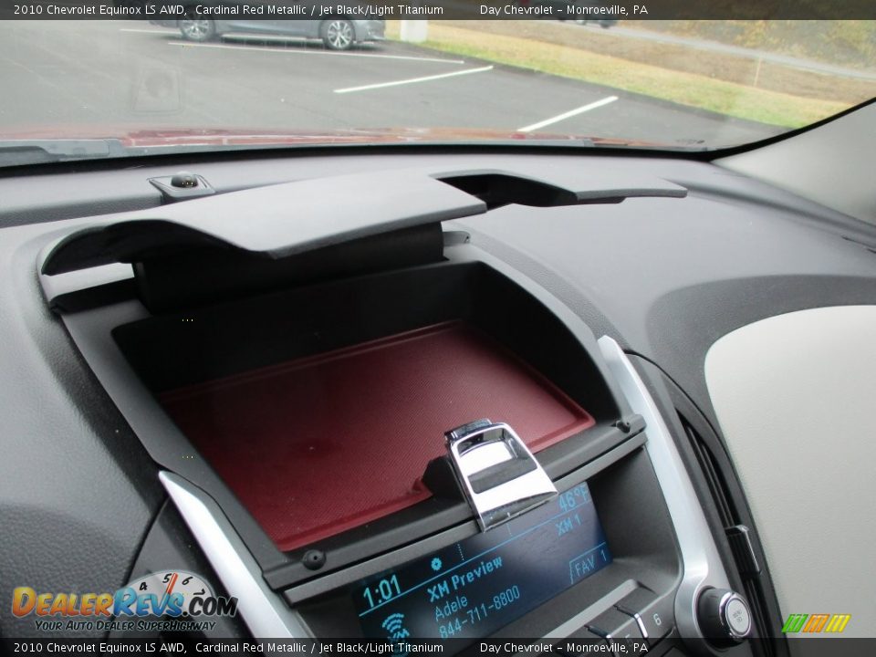2010 Chevrolet Equinox LS AWD Cardinal Red Metallic / Jet Black/Light Titanium Photo #29