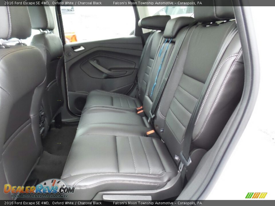 2016 Ford Escape SE 4WD Oxford White / Charcoal Black Photo #10