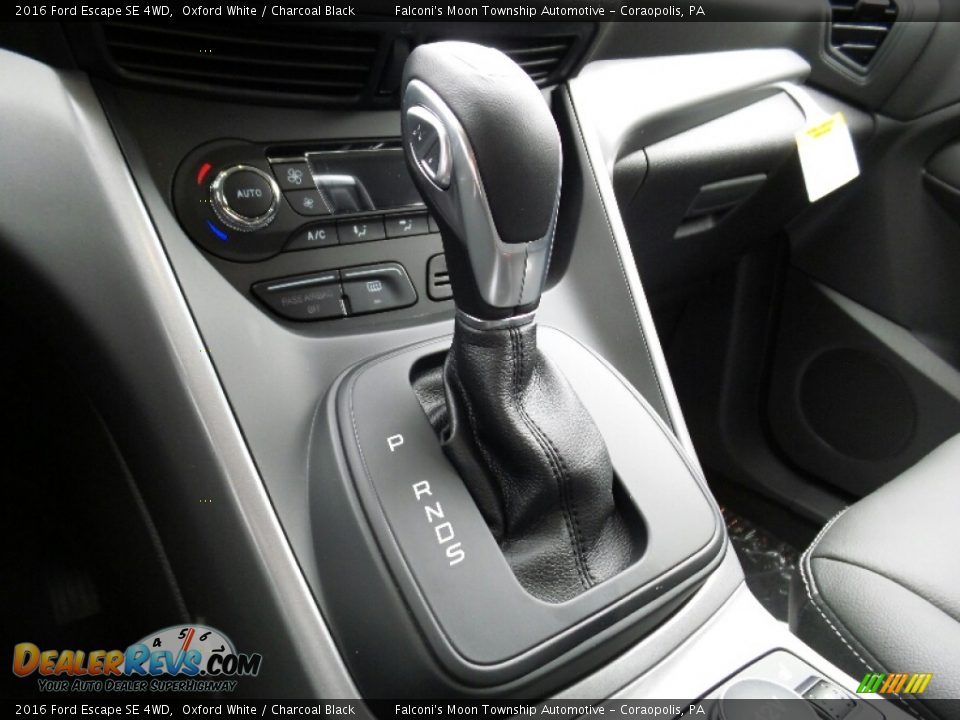 2016 Ford Escape SE 4WD Oxford White / Charcoal Black Photo #15