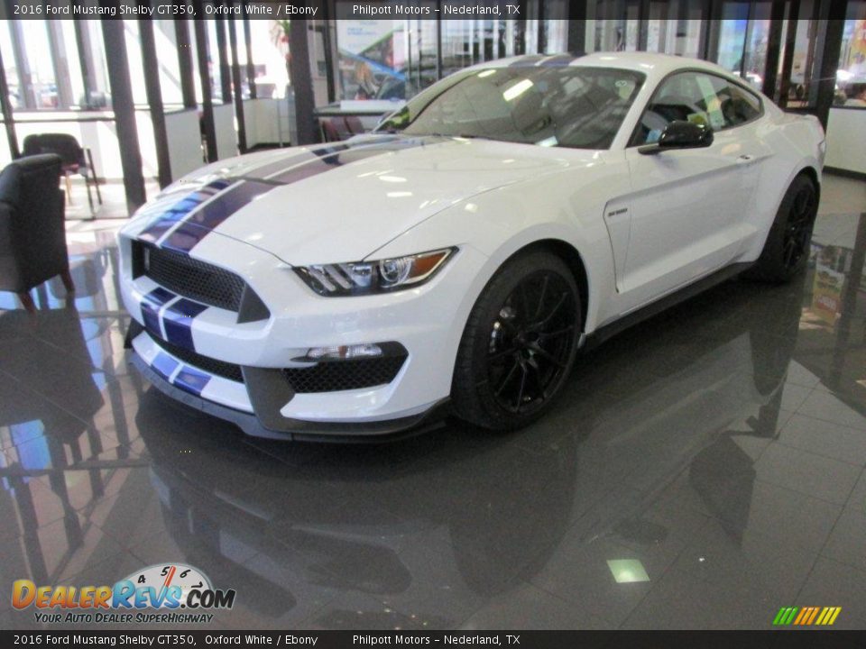 2016 Ford Mustang Shelby GT350 Oxford White / Ebony Photo #6