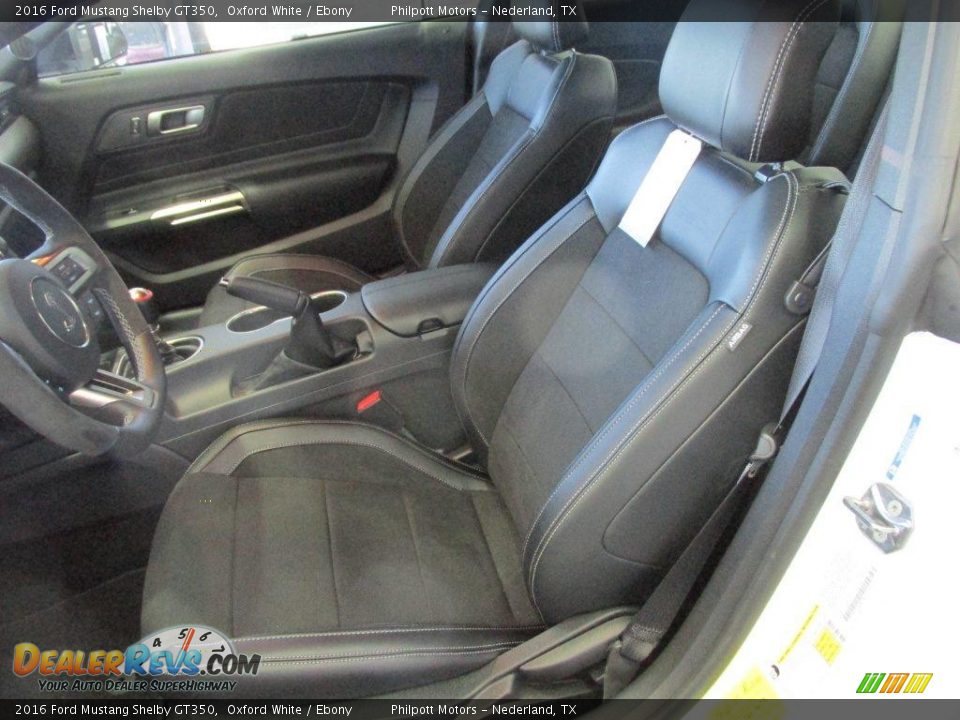 Front Seat of 2016 Ford Mustang Shelby GT350 Photo #17