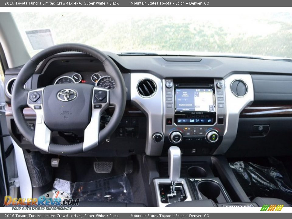 2016 Toyota Tundra Limited CrewMax 4x4 Super White / Black Photo #6