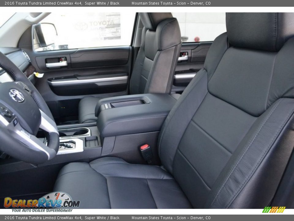 2016 Toyota Tundra Limited CrewMax 4x4 Super White / Black Photo #8