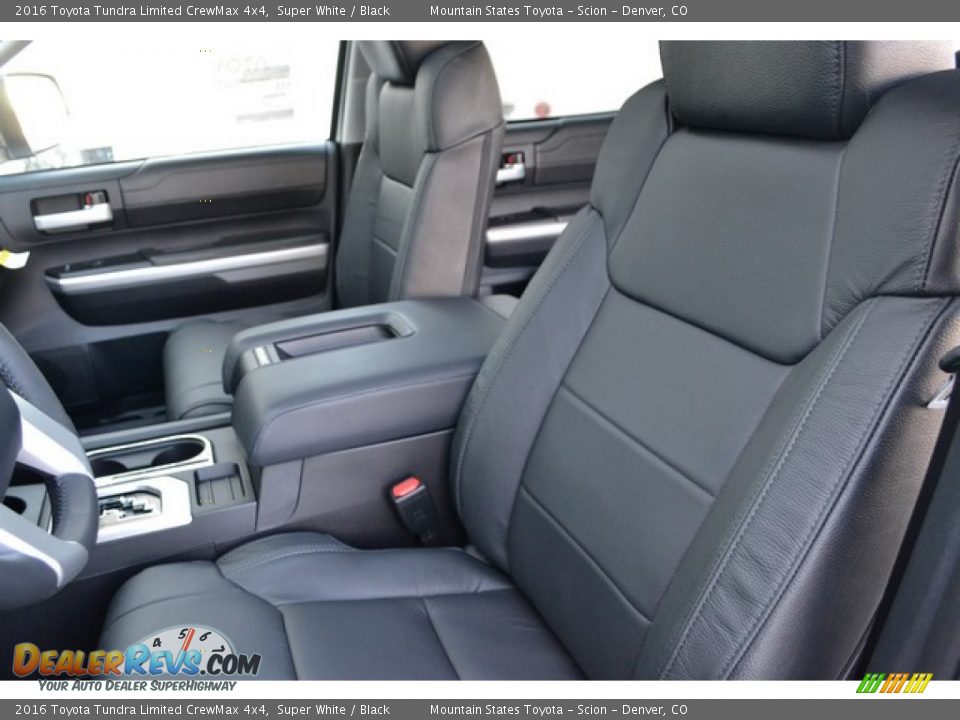 2016 Toyota Tundra Limited CrewMax 4x4 Super White / Black Photo #9