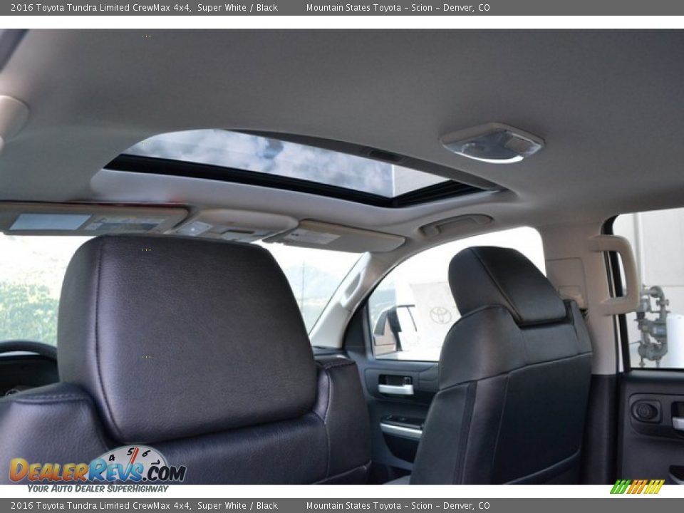 2016 Toyota Tundra Limited CrewMax 4x4 Super White / Black Photo #11