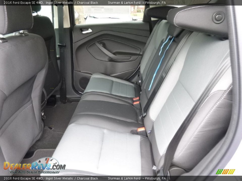 2016 Ford Escape SE 4WD Ingot Silver Metallic / Charcoal Black Photo #7