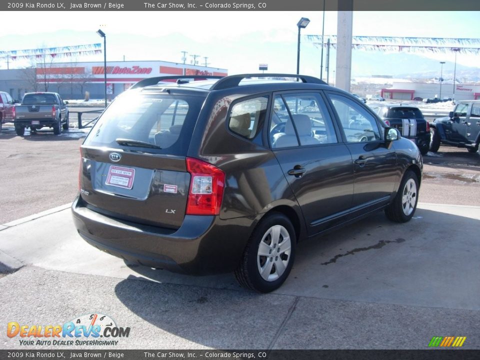 2009 Kia Rondo LX Java Brown / Beige Photo #5