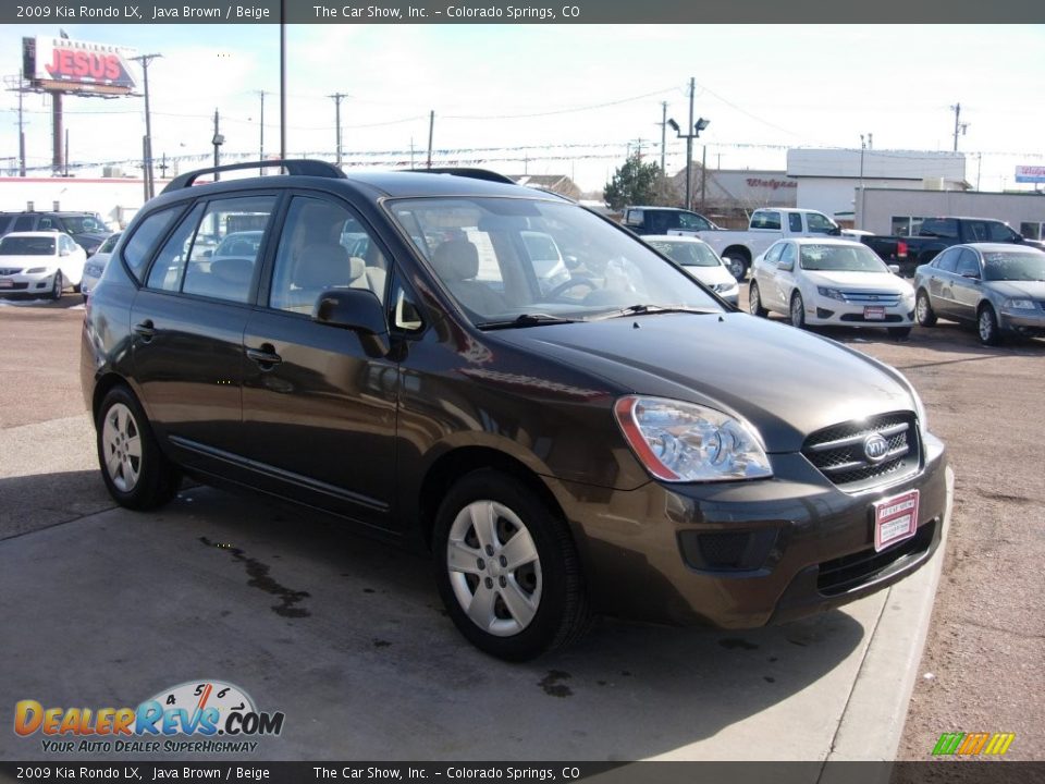 2009 Kia Rondo LX Java Brown / Beige Photo #7