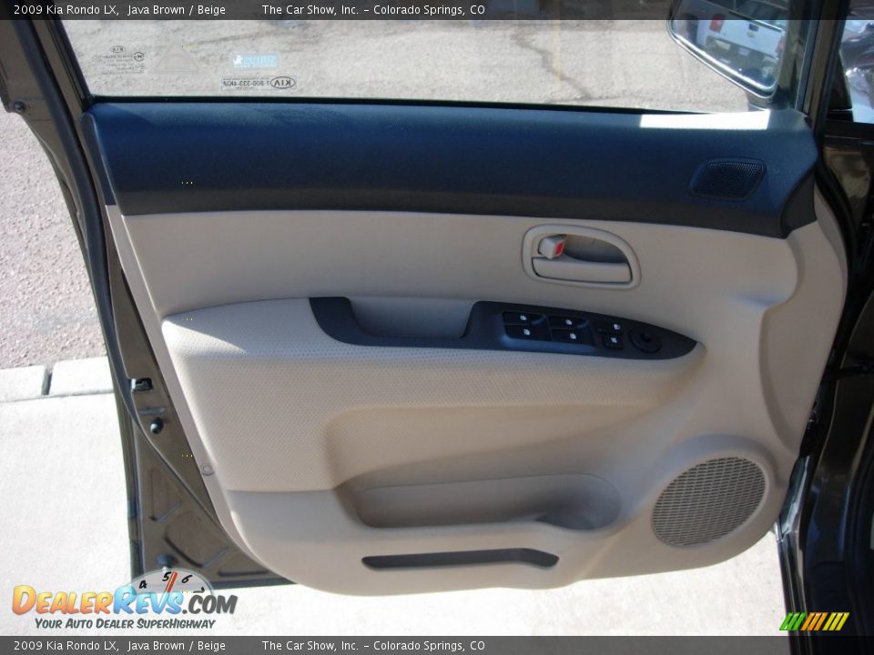 2009 Kia Rondo LX Java Brown / Beige Photo #10