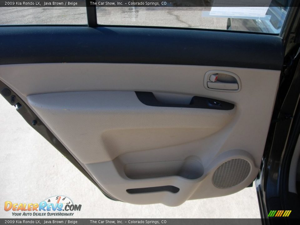 2009 Kia Rondo LX Java Brown / Beige Photo #12