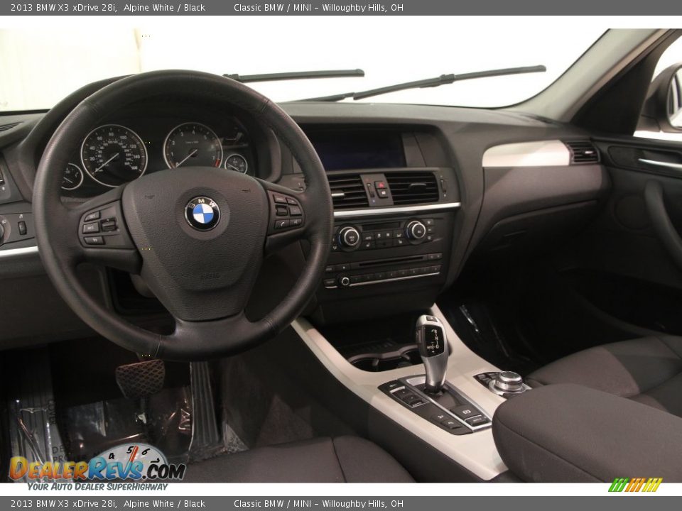 2013 BMW X3 xDrive 28i Alpine White / Black Photo #6
