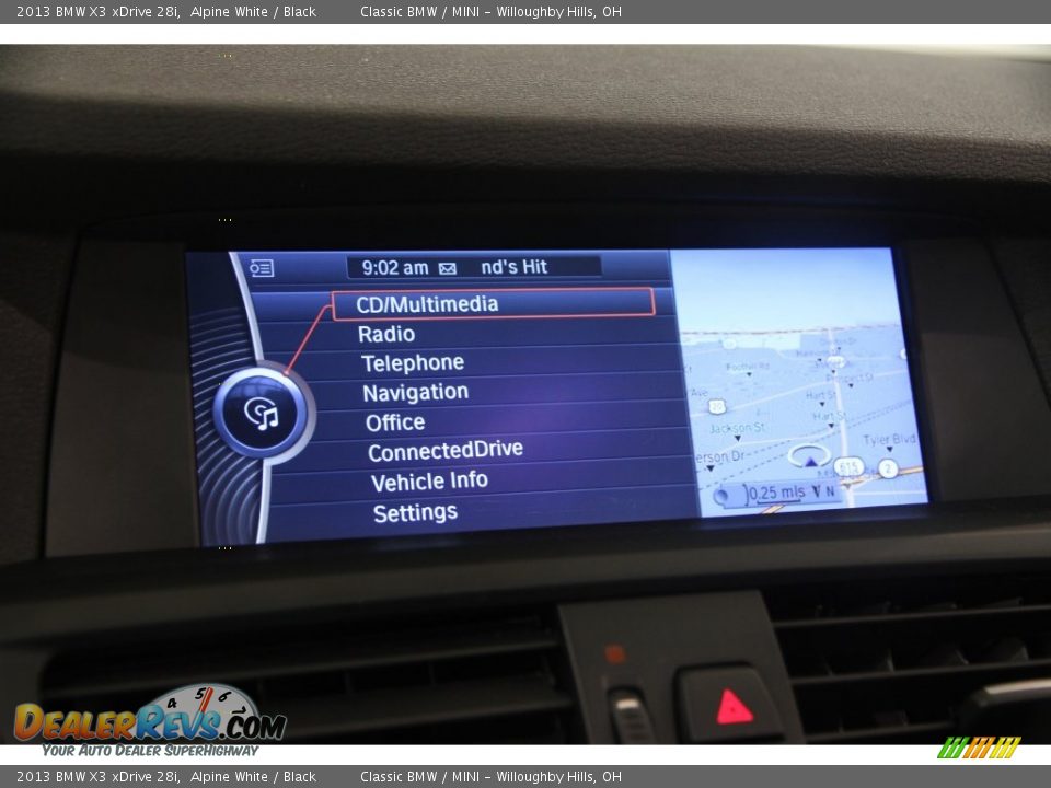 2013 BMW X3 xDrive 28i Alpine White / Black Photo #10