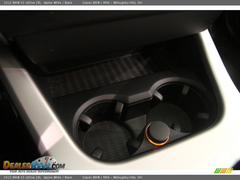 2013 BMW X3 xDrive 28i Alpine White / Black Photo #14