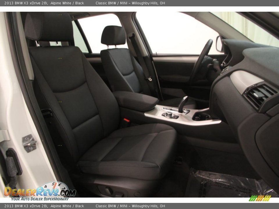 2013 BMW X3 xDrive 28i Alpine White / Black Photo #18