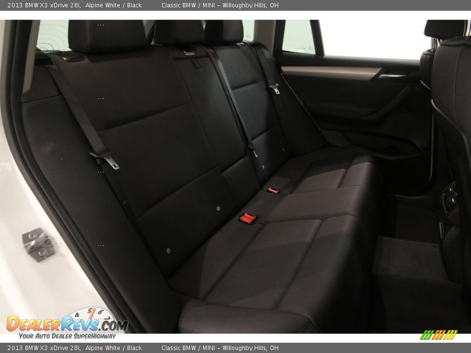 2013 BMW X3 xDrive 28i Alpine White / Black Photo #19