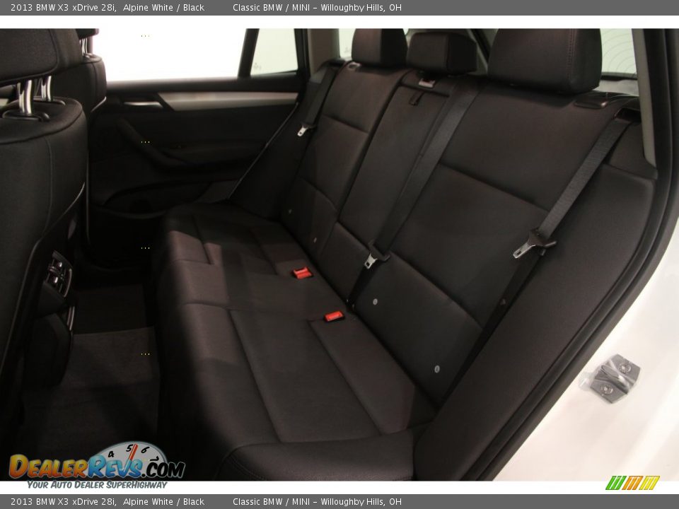 2013 BMW X3 xDrive 28i Alpine White / Black Photo #20