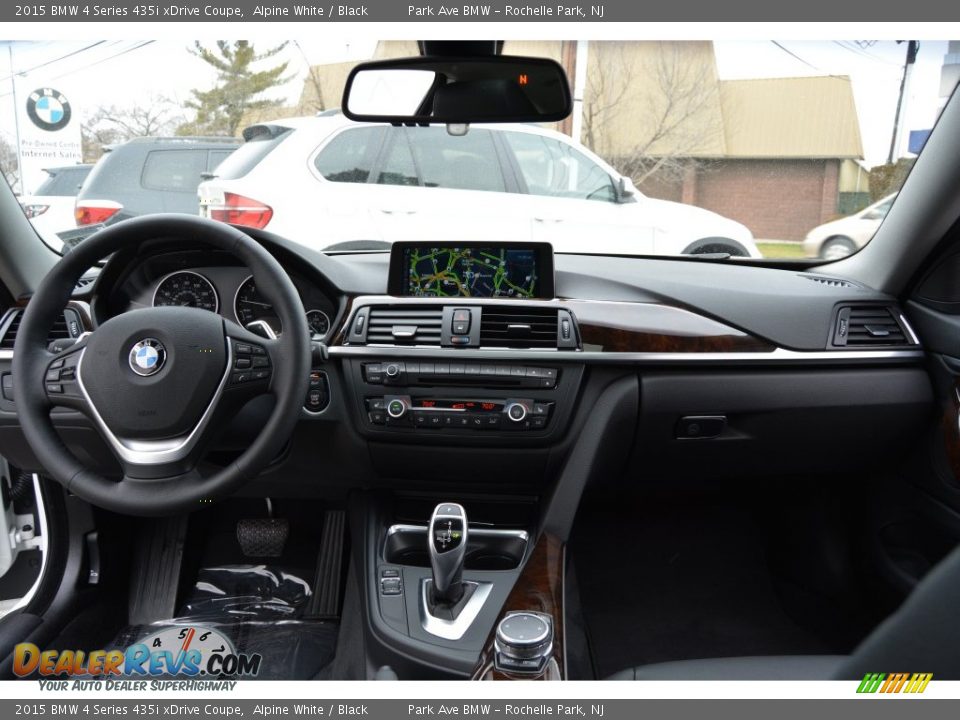 2015 BMW 4 Series 435i xDrive Coupe Alpine White / Black Photo #15