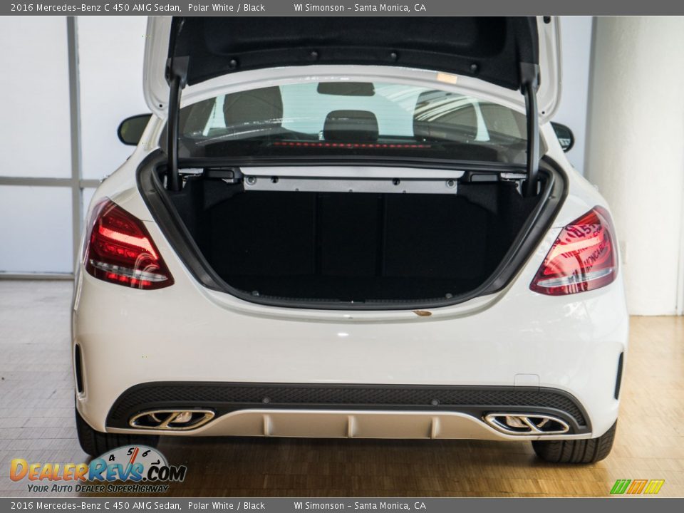 2016 Mercedes-Benz C 450 AMG Sedan Polar White / Black Photo #5
