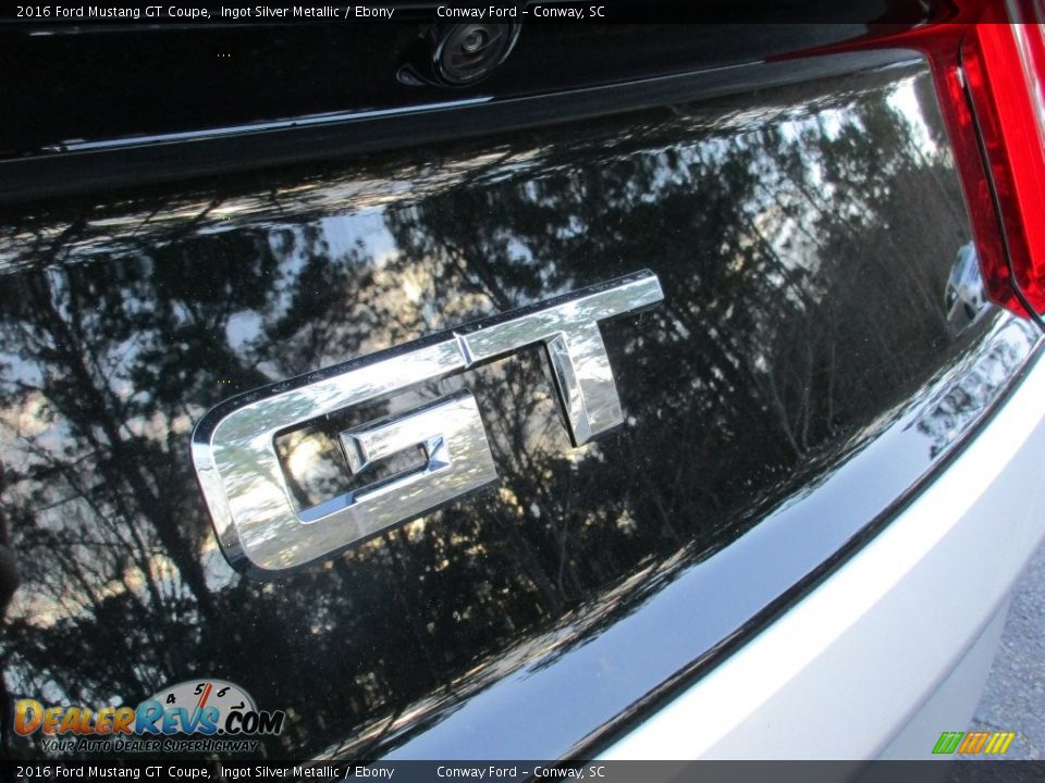 2016 Ford Mustang GT Coupe Ingot Silver Metallic / Ebony Photo #5