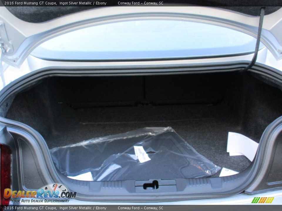 2016 Ford Mustang GT Coupe Ingot Silver Metallic / Ebony Photo #10