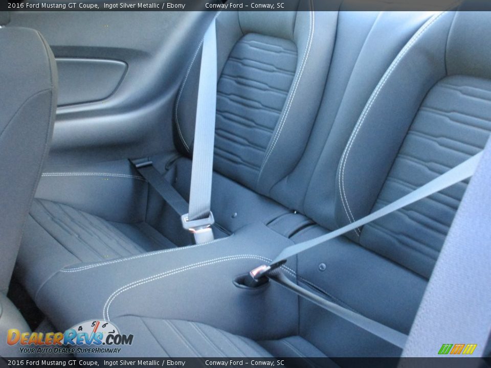 2016 Ford Mustang GT Coupe Ingot Silver Metallic / Ebony Photo #15