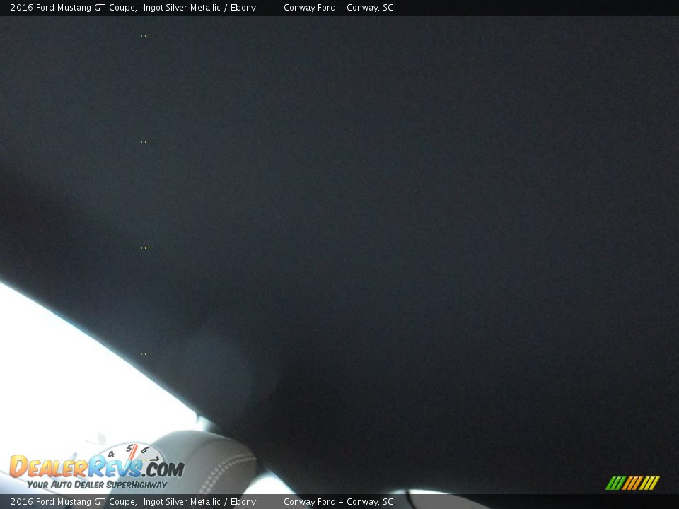 2016 Ford Mustang GT Coupe Ingot Silver Metallic / Ebony Photo #16