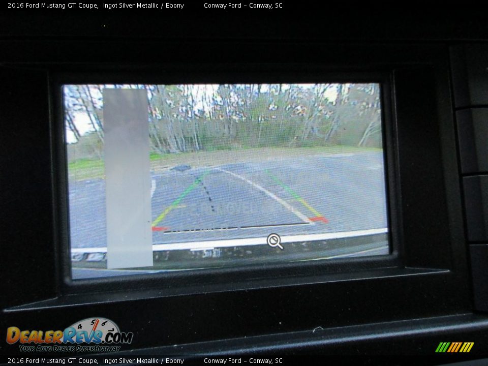 2016 Ford Mustang GT Coupe Ingot Silver Metallic / Ebony Photo #21