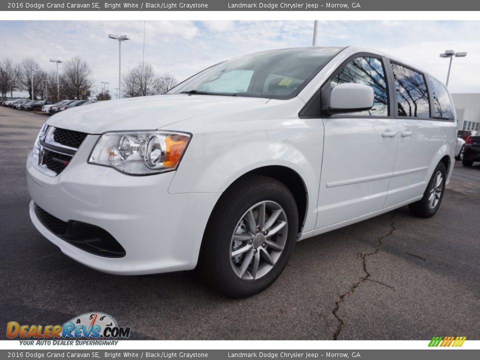 2016 Dodge Grand Caravan SE Bright White / Black/Light Graystone Photo #1