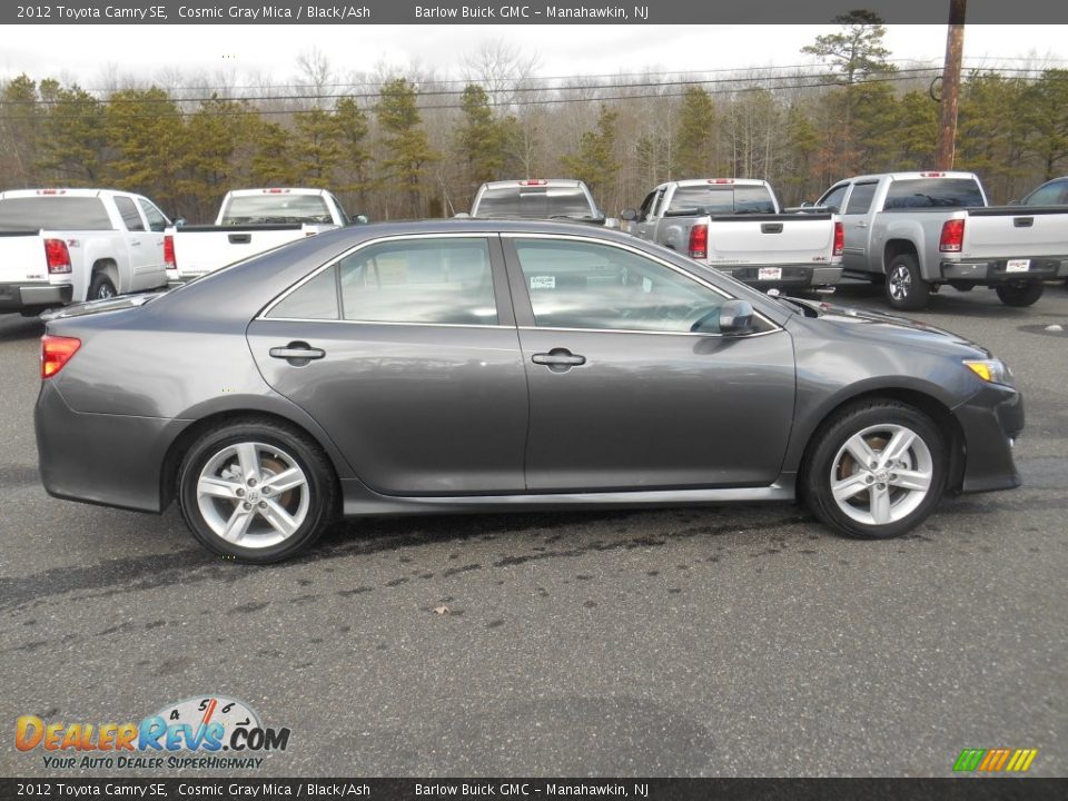 2012 Toyota Camry SE Cosmic Gray Mica / Black/Ash Photo #2