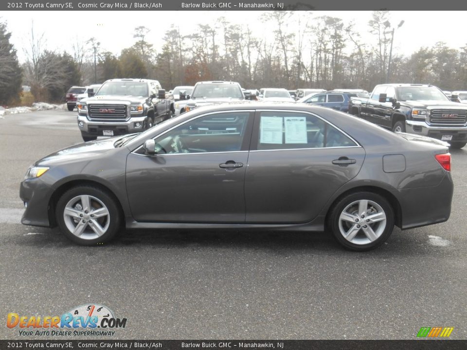 2012 Toyota Camry SE Cosmic Gray Mica / Black/Ash Photo #4