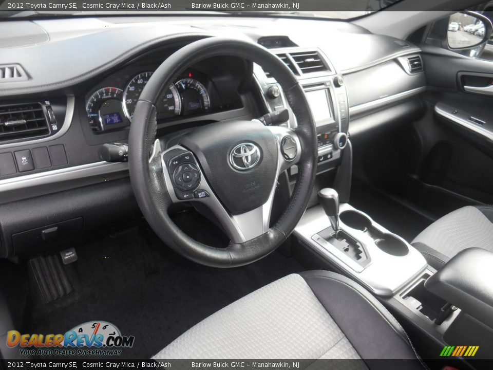 2012 Toyota Camry SE Cosmic Gray Mica / Black/Ash Photo #13